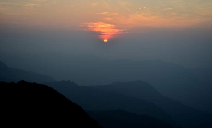 Agumbe Sunset View Point - tourist place in Karnataka